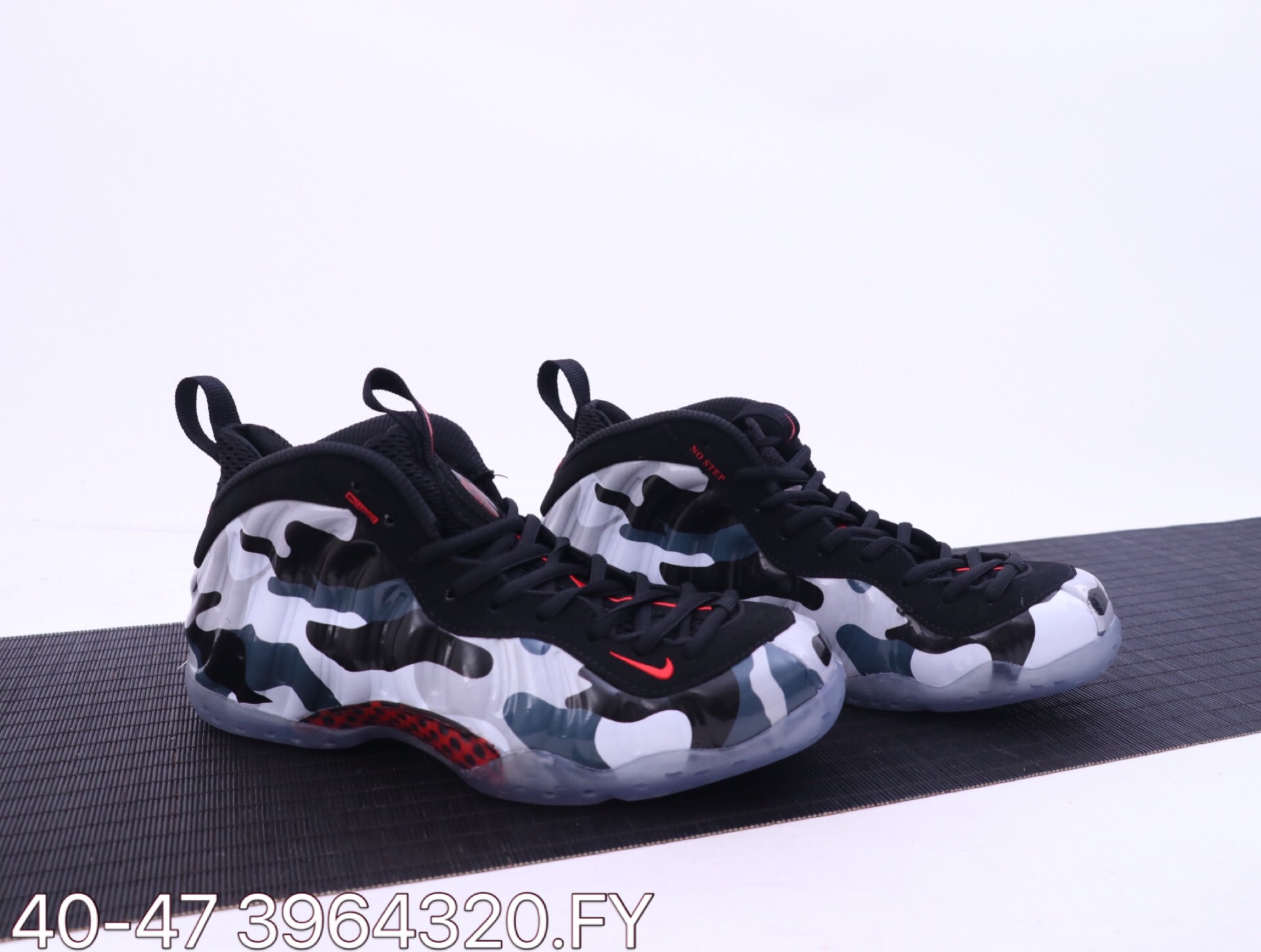 Nike Air Foamposite One Hyper Crimson Black Grey Red Shoes